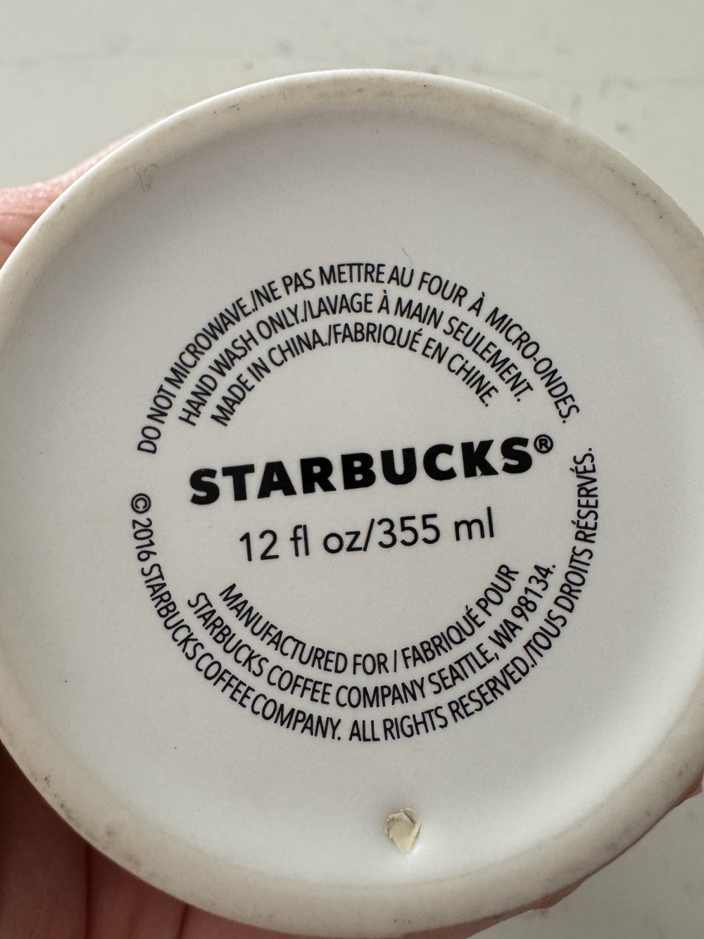 Starbucks 2016 Sailor Blue Mermaid Siren Tattoo Ceramic 12oz Travel Tumbler - Picture 9 of 9